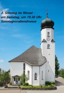 Read more about the article 14. September – 19.30 Uhr Sonntagvorabendmesse