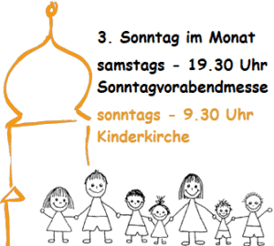 Read more about the article 20. Mai- 19.30 Uhr Sonntagvorabendmesse – 21. Mai- 9.30 Uhr Kinderkirche