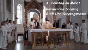 Read more about the article Sonntag – 28. Juli – 8.45 Uhr Sonntagsmesse