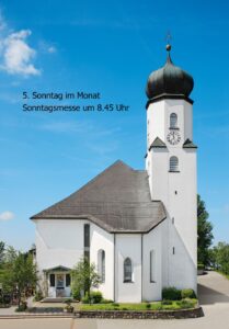 Mehr über den Artikel erfahren 31. Mai – 8.45 Uhr Sonntagsmesse
