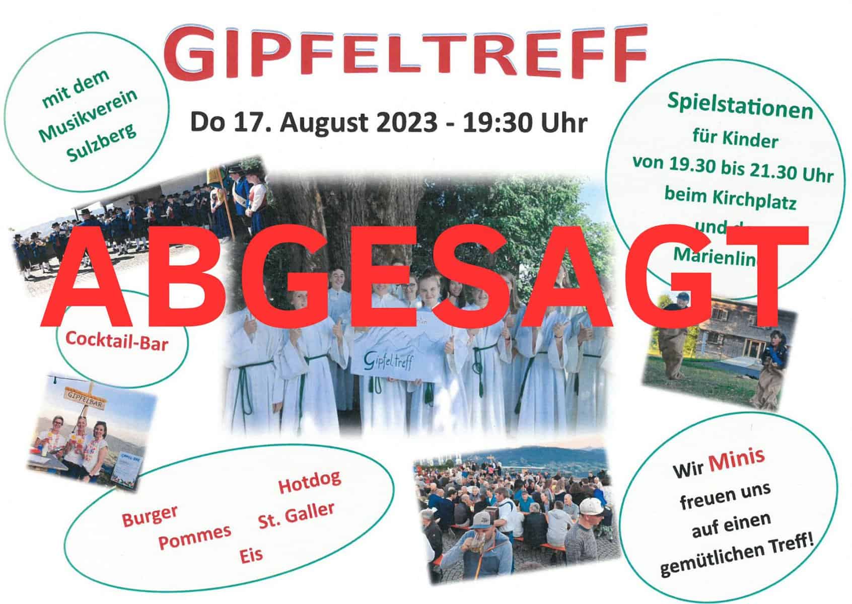 You are currently viewing Gipfeltreff ABGESAGT