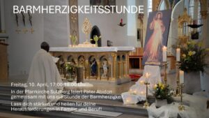 Mehr über den Artikel erfahren Einladung zur Barmherzigkeitsstunde