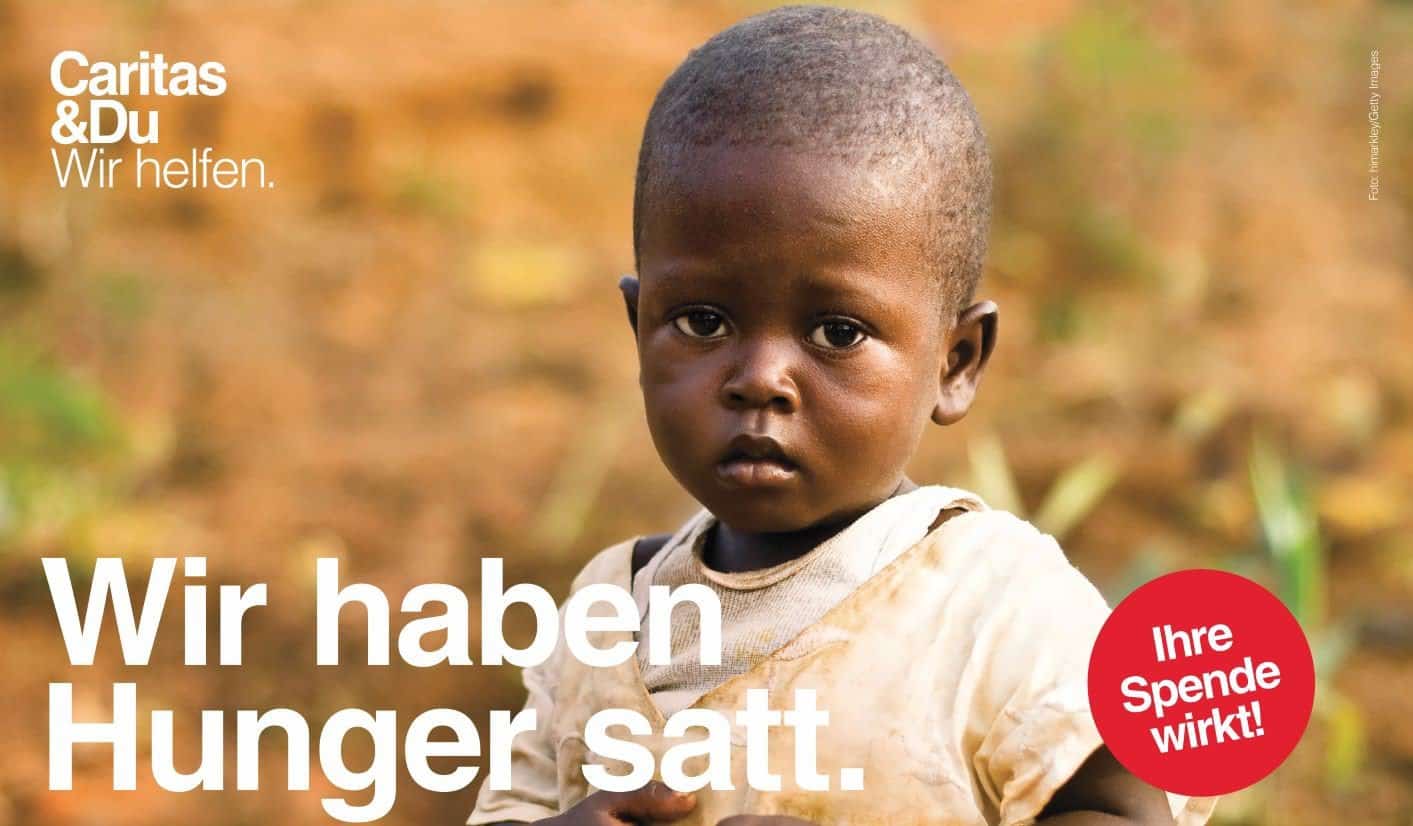 You are currently viewing Caritas – Vergelt´s Gott für eure Spende gegen den Hunger