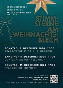 Read more about the article Einladung Konzert ‚Stimmsterne am Weihnachtsblech‘