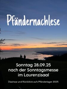 Mehr über den Artikel erfahren Einladung zur Pfändernachlese