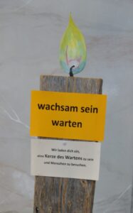 Mehr über den Artikel erfahren Die Kerze des Wartens