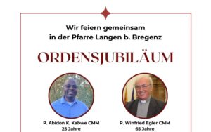 Mehr über den Artikel erfahren Einladung zum Ordensjubiläum – Pfarre Langen