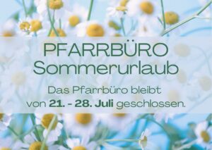 Mehr über den Artikel erfahren Wir sind im Urlaub