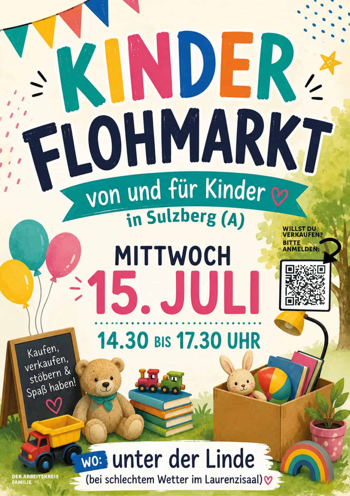 Du betrachtest gerade Kinderflohmarkt