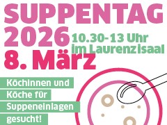 Mehr über den Artikel erfahren Suppentag 8. März 2026