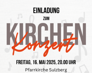 Mehr über den Artikel erfahren Einladung zum Kirchenkonzert